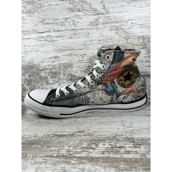 Men's Converse Chuck Taylor All Star DC Comics Harley Quinn Sneakers Sz 9 EUC! - Picture 3 of 9